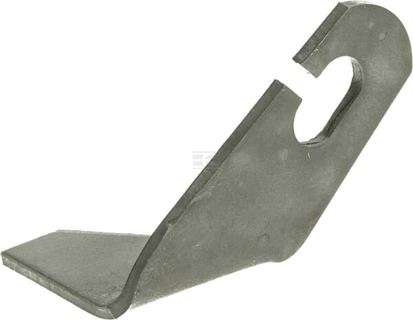 Schlegelmesser, Länge 73mm, breite 30mm, dicke 3mm, bohrungsdurchmesser 10;14mm