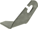 Schlegelmesser, Länge 73mm, breite 30mm, dicke 3mm, bohrungsdurchmesser 10;14mm