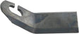 Schlegelmesser, Länge 79mm, breite 32mm, dicke 3mm, bohrungsdurchmesser 10;17mm