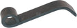 Schlegelmesser, Länge 195mm, breite 34mm, dicke 8mm, bohrungsdurchmesser 26mm, Kramp