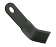 Schlegelmesser, Länge 212mm, breite 60mm, dicke 7mm, bohrungsdurchmesser 25.5mm