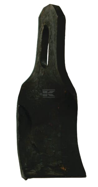 Schlegelmesser, Länge 90mm, breite 35mm, dicke 5mm, bohrungsdurchmesser 11;24mm, Kramp
