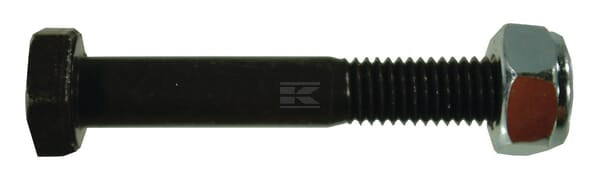 Sechskantschraube mit Kontermutter M10x1,5x65/28 10,9