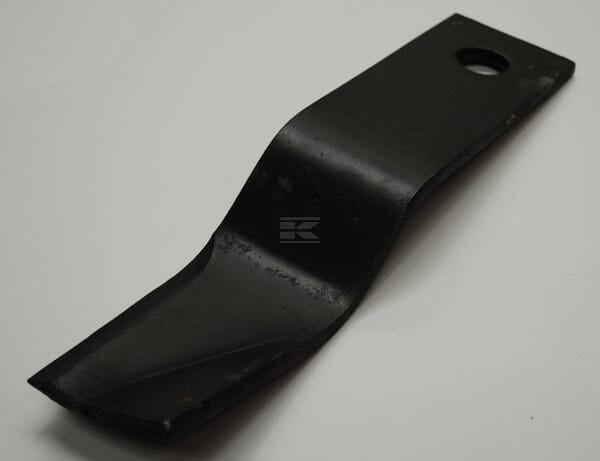 Schlegelmesser, Länge 320mm, breite 75mm, dicke 7mm, bohrungsdurchmesser 26mm