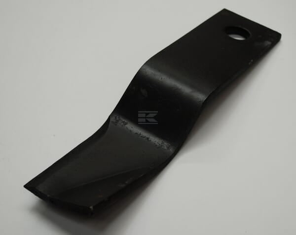 Schlegelmesser, Länge 320mm, breite 75mm, dicke 7mm, bohrungsdurchmesser 26mm