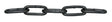 Kette Ø 12 mm x 78 mm, schwarz Kramp