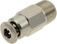 Steckverschraubung Ø 4mm gerade, Außengewinde 1/8" Kramp