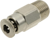 Steckverschraubung Ø 4mm gerade, Außengewinde 1/8" Kramp