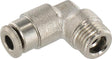 Steckverschraubung Ø 4mm 90° Außengewinde M10x1 Kramp