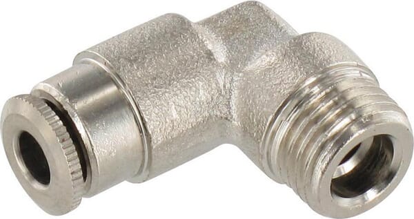 Steckverschraubung Ø 4mm 90° Außengewinde M10x1 Kramp
