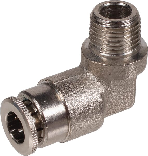 Steckverschraubung Ø 4mm 90° Außengewinde 1/8" Kramp