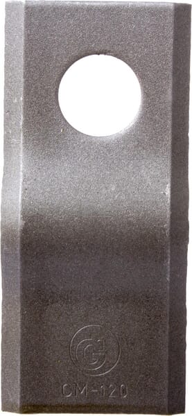 Klinge gebogen