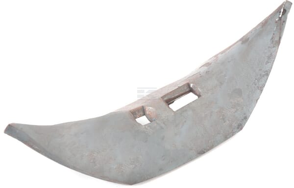 Grubberschar 250x85x8mm, reversibel, gehärtet, gekrümmt, 2 Löcher, passend für Boisselet