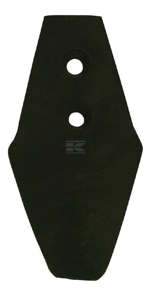 Grubberspitze 255x110x8mm, flach, 2 Löcher