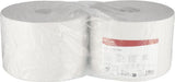 Papierhandtuch, weiße Rolle, 23cm x 1000m, 1-lagig, Außen Ø370mm, geprägt, 2 Rollen