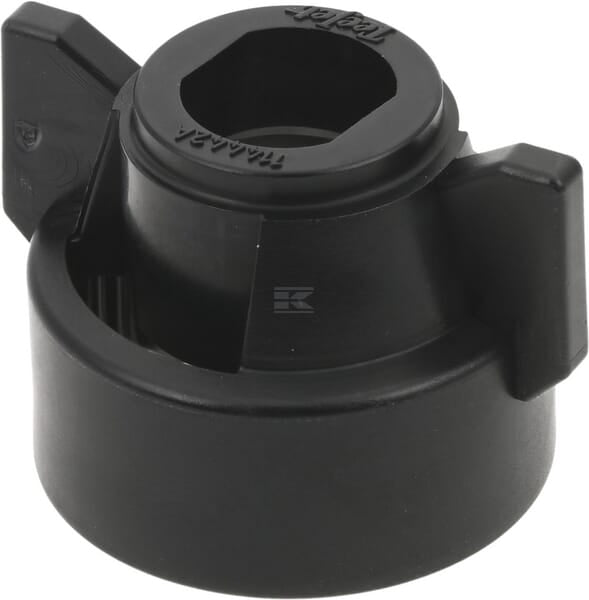 Düsenkappe schwarz 11mm
