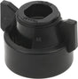 Düsenkappe schwarz 11mm