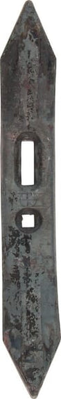 Grubberspitze 370x55x15mm, reversibel, gekrümmt, 2 Löcher, passend für Amazone