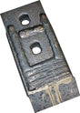 Grubberspitze 160x70x20mm, gehärtet, flach, 2 Löcher, passend für Grégoire-Besson