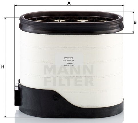 CP 38 001 Luftfilterelement (CompacPlus)