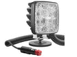 Arbeitsscheinwerfer, 12-24V, LED, 1600lm, Quadratisch