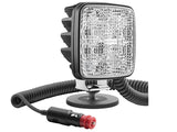 Arbeitsscheinwerfer, 12-24V, LED, 1600lm, Quadratisch