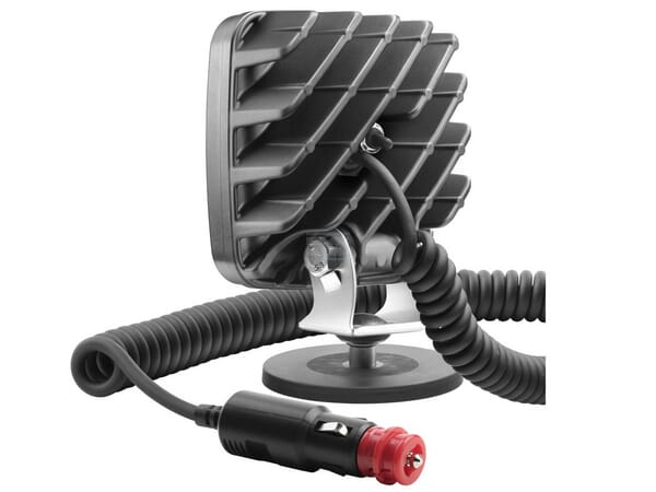 Arbeitsscheinwerfer, 12-24V, LED, 1600lm, Quadratisch