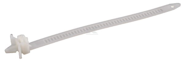 Kabelbinder 3,5x132,5 mm weiß Nylon max. Ø 30 mm, Packung 1, Kramp
