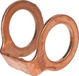 Kupferring, doppelt, 6X11X1, H=8 mm
