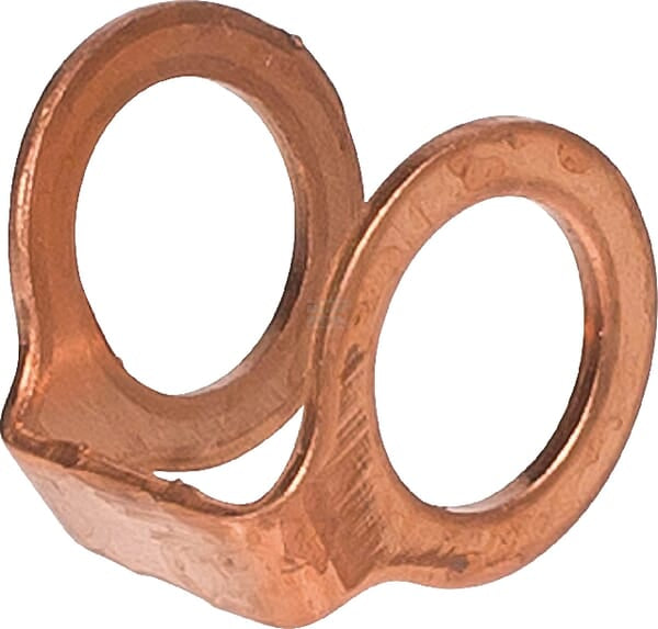 Kupferring, doppelt, 6X11X1, H=8 mm