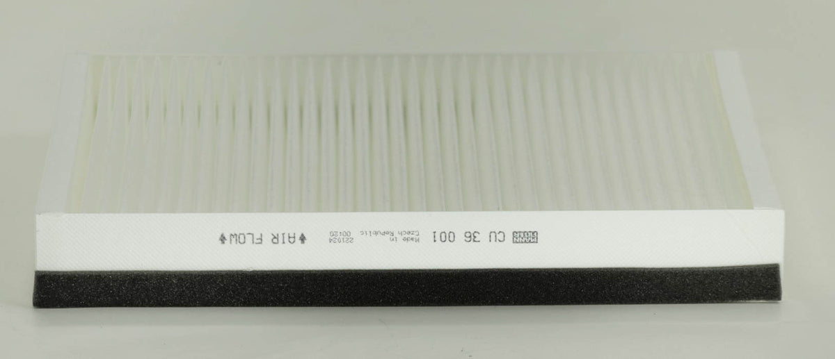 CU 36 001 Innenraumfilterelement