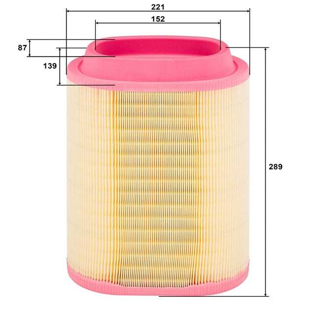 CUD 22 026 Innenraumfilterelement