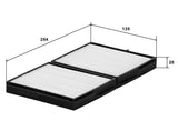 CUD 2410 Innenraumfilterelement