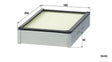 CUD 25 049 Innenraumfilterelement