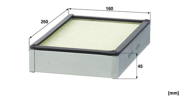 CUD 25 049 Innenraumfilterelement