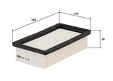 CUD 25 057 Innenraumfilterelement