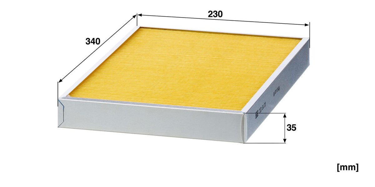 CUD 34 011 Innenraumfilterelement