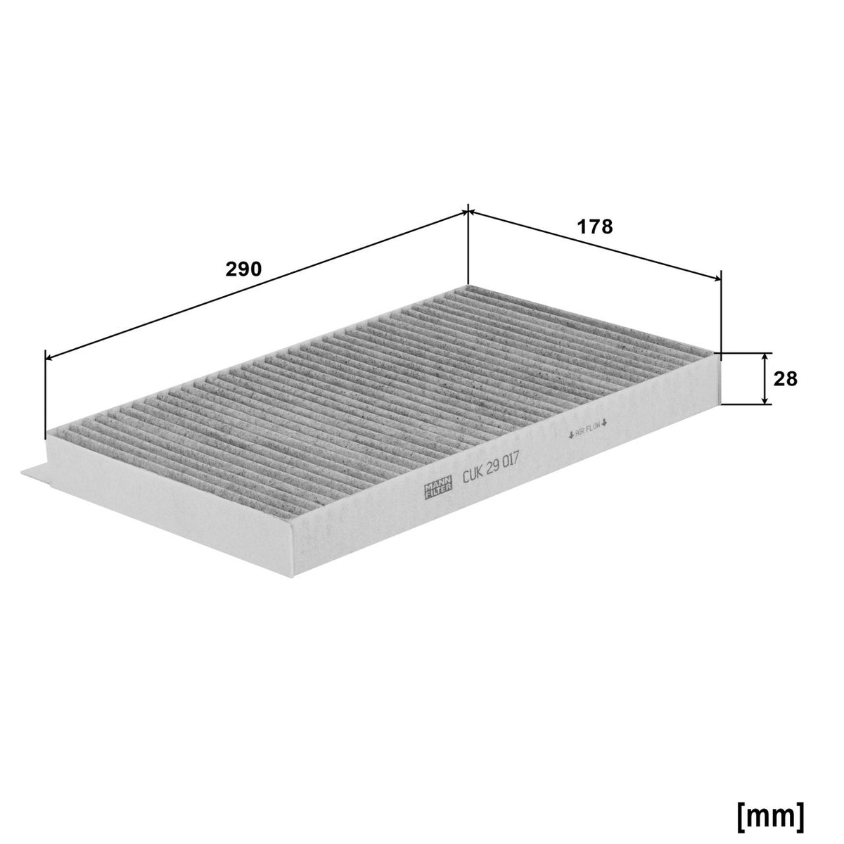 CUK 29 017 Innenraumfilterelement