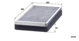 CUK 39 008 Innenraumfilterelement