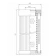 D1101G06BV Hydraulikfilterelement (Druckfilter)