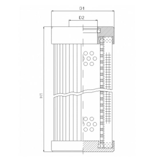 D1102G06B Hydraulikfilterelement (Druckfilter)