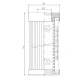 D1102G10B Hydraulikfilterelement (Druckfilter)