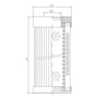 D1102G25B Hydraulikfilterelement (Druckfilter)