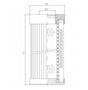 D1104G03B Hydraulikfilterelement (Druckfilter)