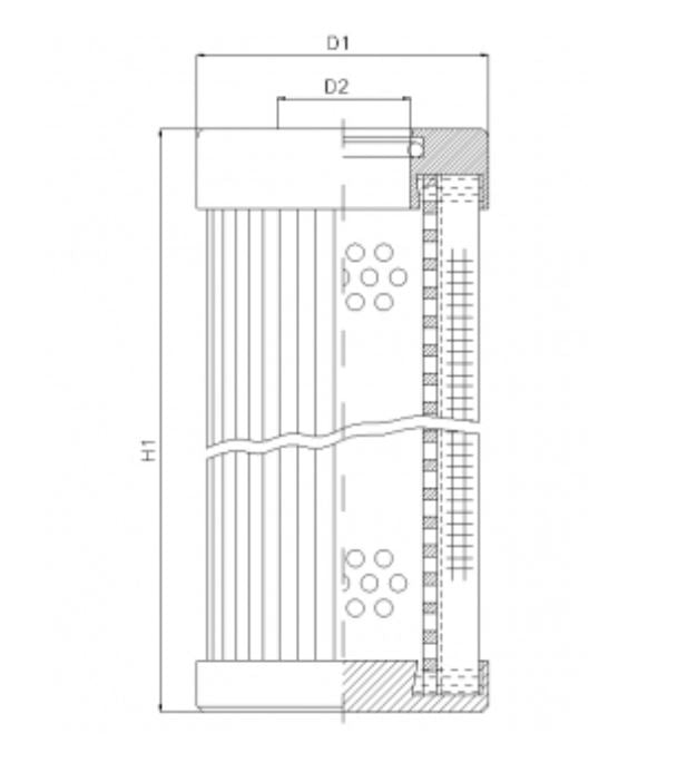 D111T25BV Hydraulikfilterelement (Druckfilter)