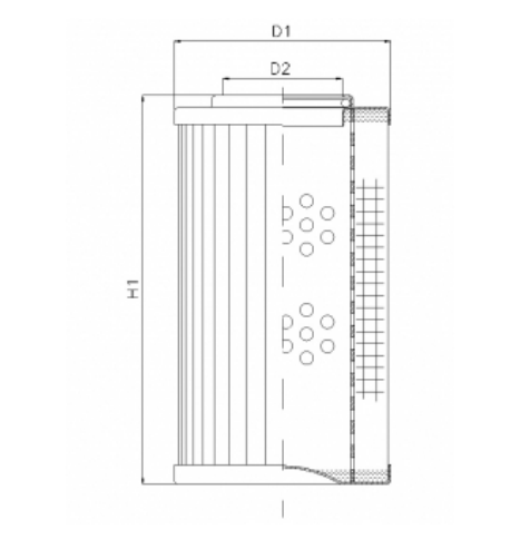 D120T10AV Hydraulikfilterelement (Druckfilter)