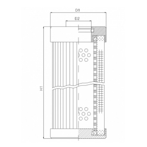 D121G06BV Hydraulikfilterelement (Druckfilter)