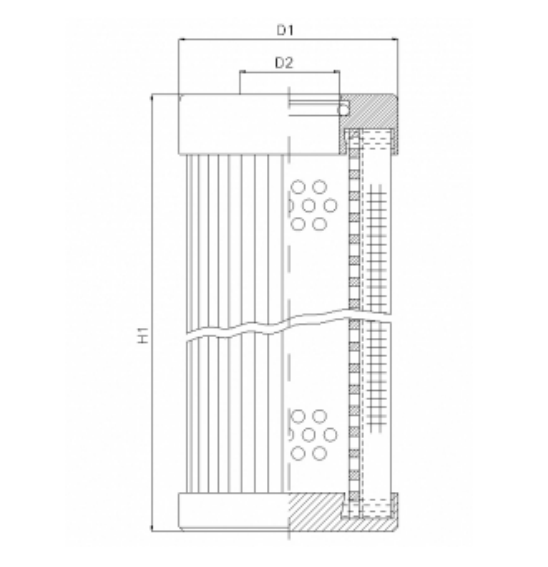 D121T10BV Hydraulikfilterelement (Druckfilter)