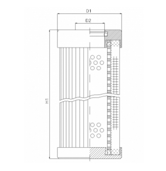 D141G01B Hydraulikfilterelement (Druckfilter)