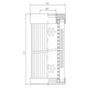 D143T10B Hydraulikfilterelement (Druckfilter)